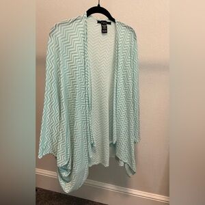 Cejon Aqua Chevron Kimono